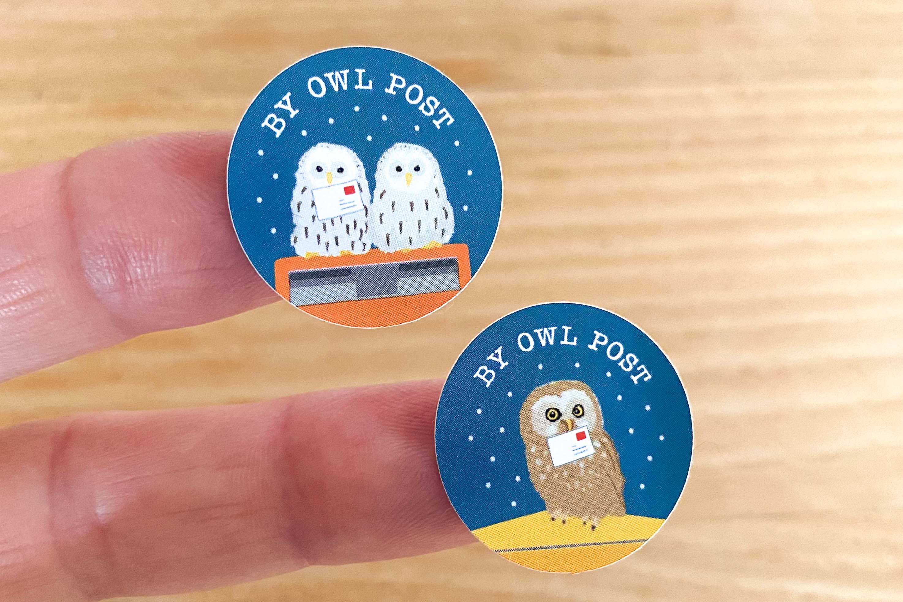 Owl Post Sticker Set