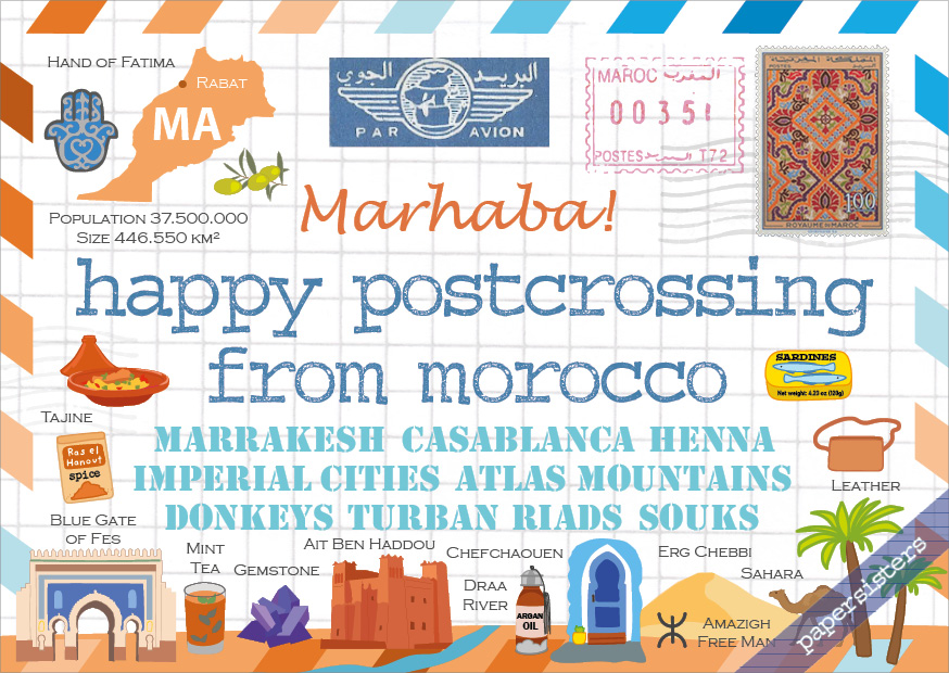 Happy Postcrossing MA 