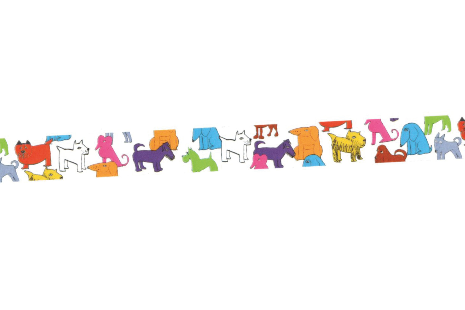 papersisters-Maskingtape-colourful-dog-Detail