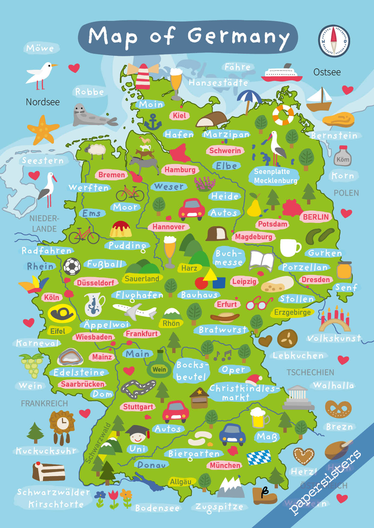 Map of Germany