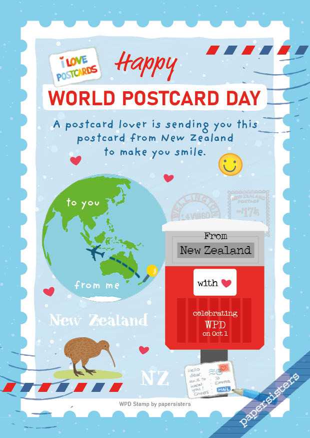 WPD Stamp NZ - New Zealand -