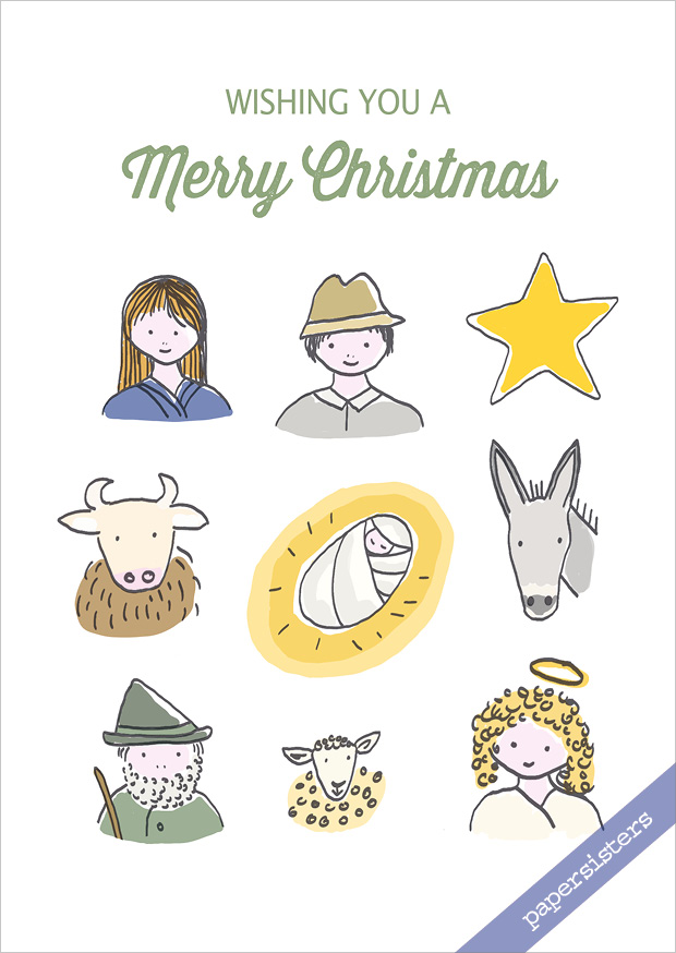 papersisters-Wishing-you-a-Merry-Christmas-Postcard-Postkarte-Frohe-Weihnachten