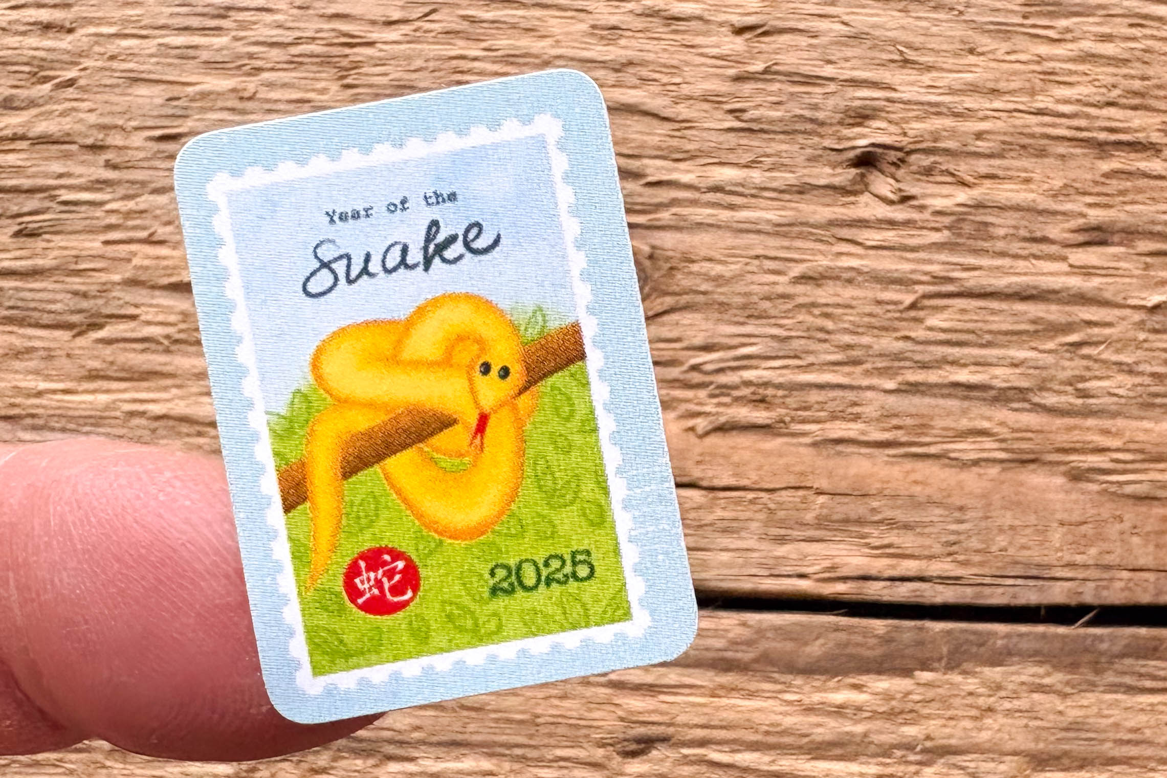 Year of the Snake 2025 Sticker Set 60 Stück