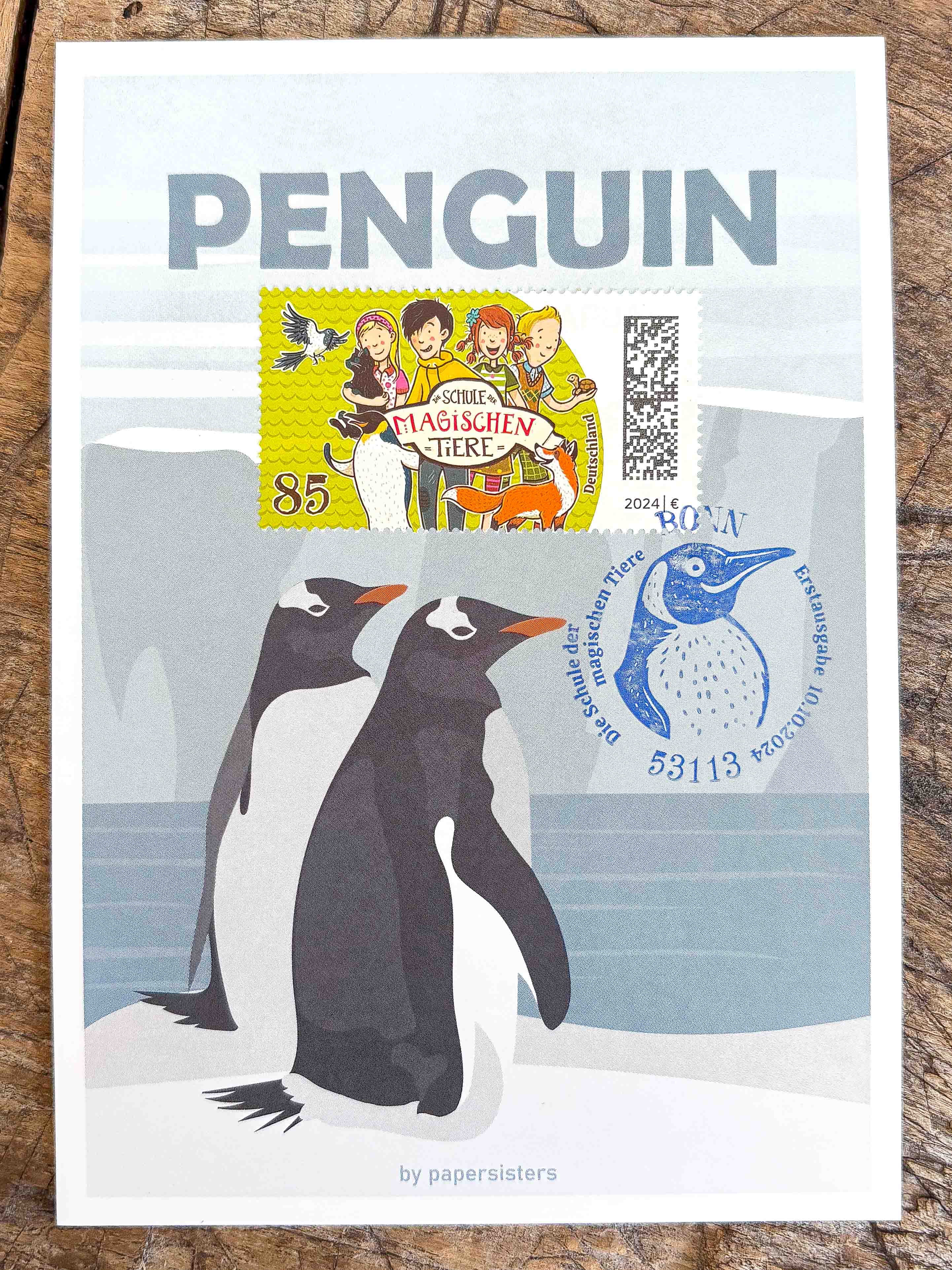 Maximumkarte Pinguin 2. Version