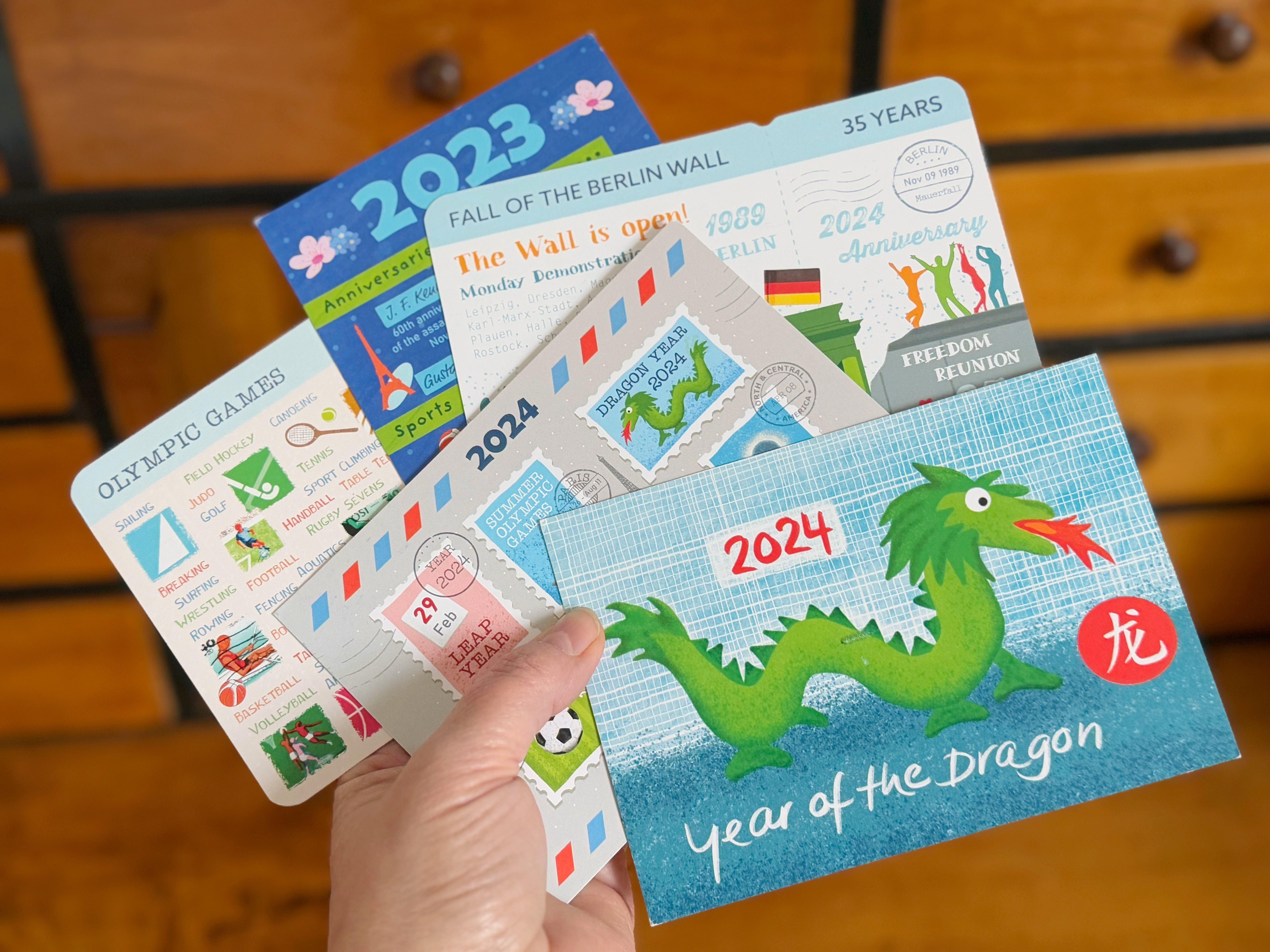 Year of the dragon postcard by papersisters Year of the dragon postcard by papersisters