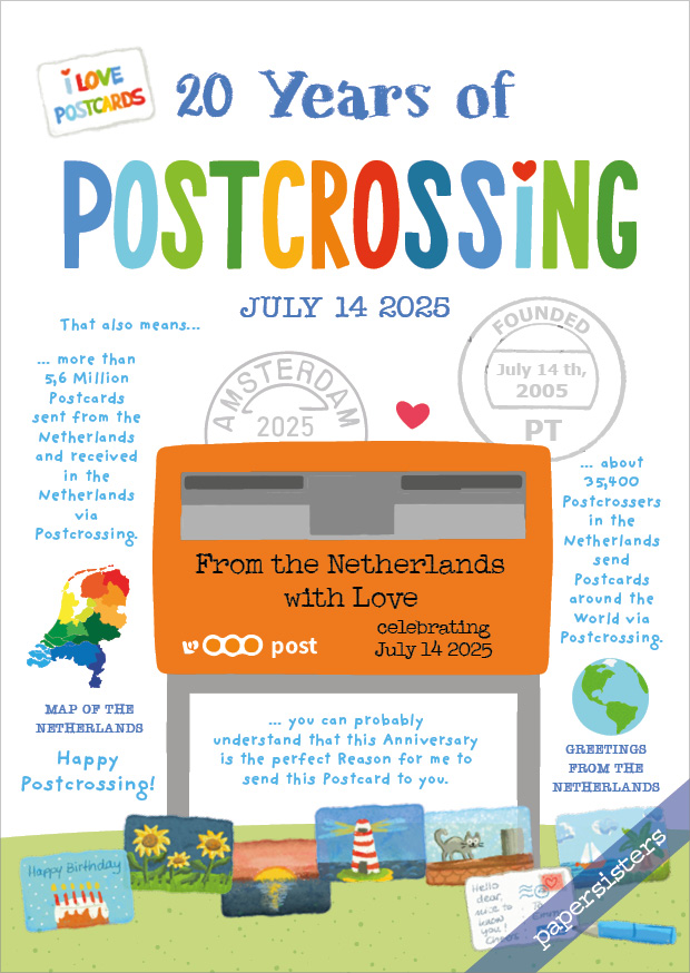 20 Years of Postcrossing NL