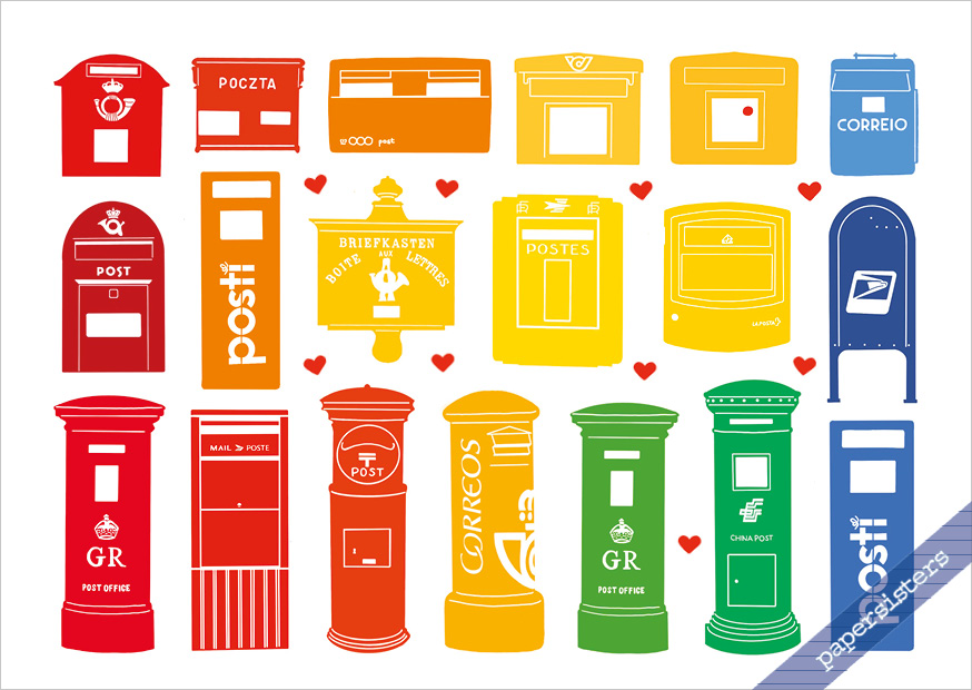 papersisters-Postkarte-Briefkasten-postcard-mailboxes