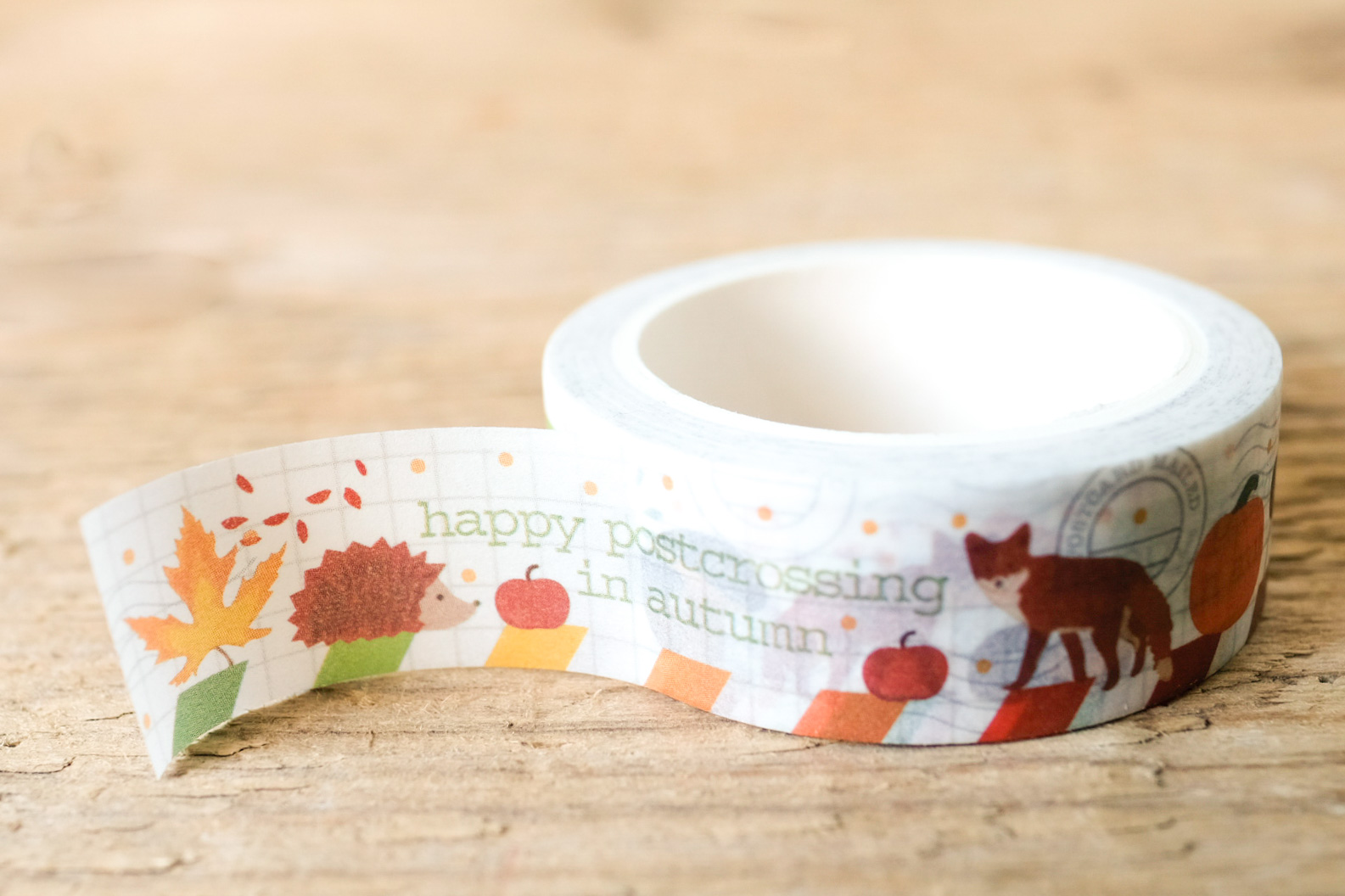 papersisters tape happy postcrossing in autumn