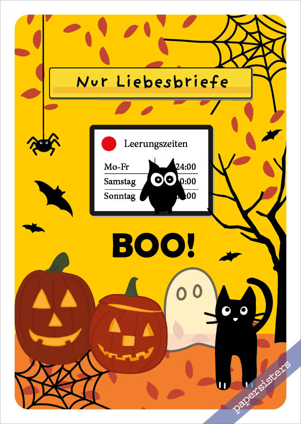 Briefkasten Halloween Briefkasten Halloween