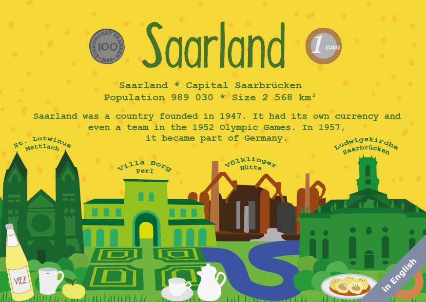 Saarland - German Landmark Series