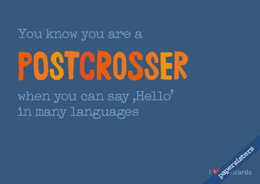 papersisters-Life-of-a-Postcrosser-No-15-postcard-Postkarte Life of a Postcrosser No.15