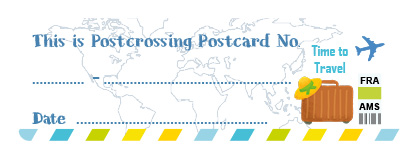 S* Sticker Postcard ID Travel 65x21 5er