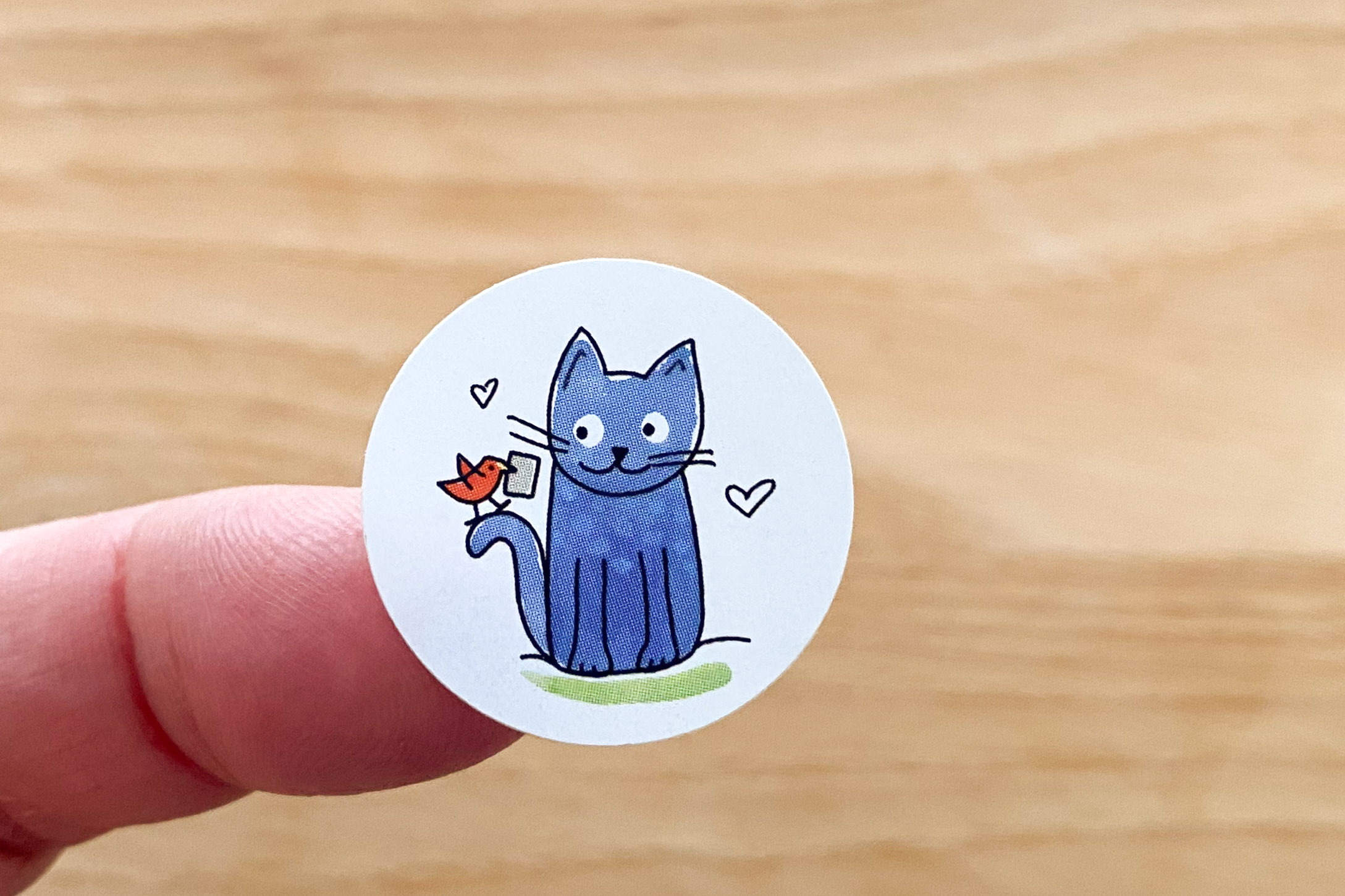 Happy Cat Sticker Set 50 Stück