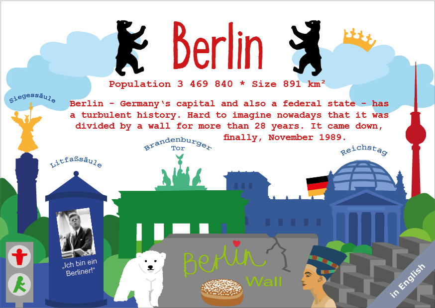 papersisters-Postkarte-Bundesland-Berlin-englischbtCZTSIh84Co6 Berlin - German Landmark Series