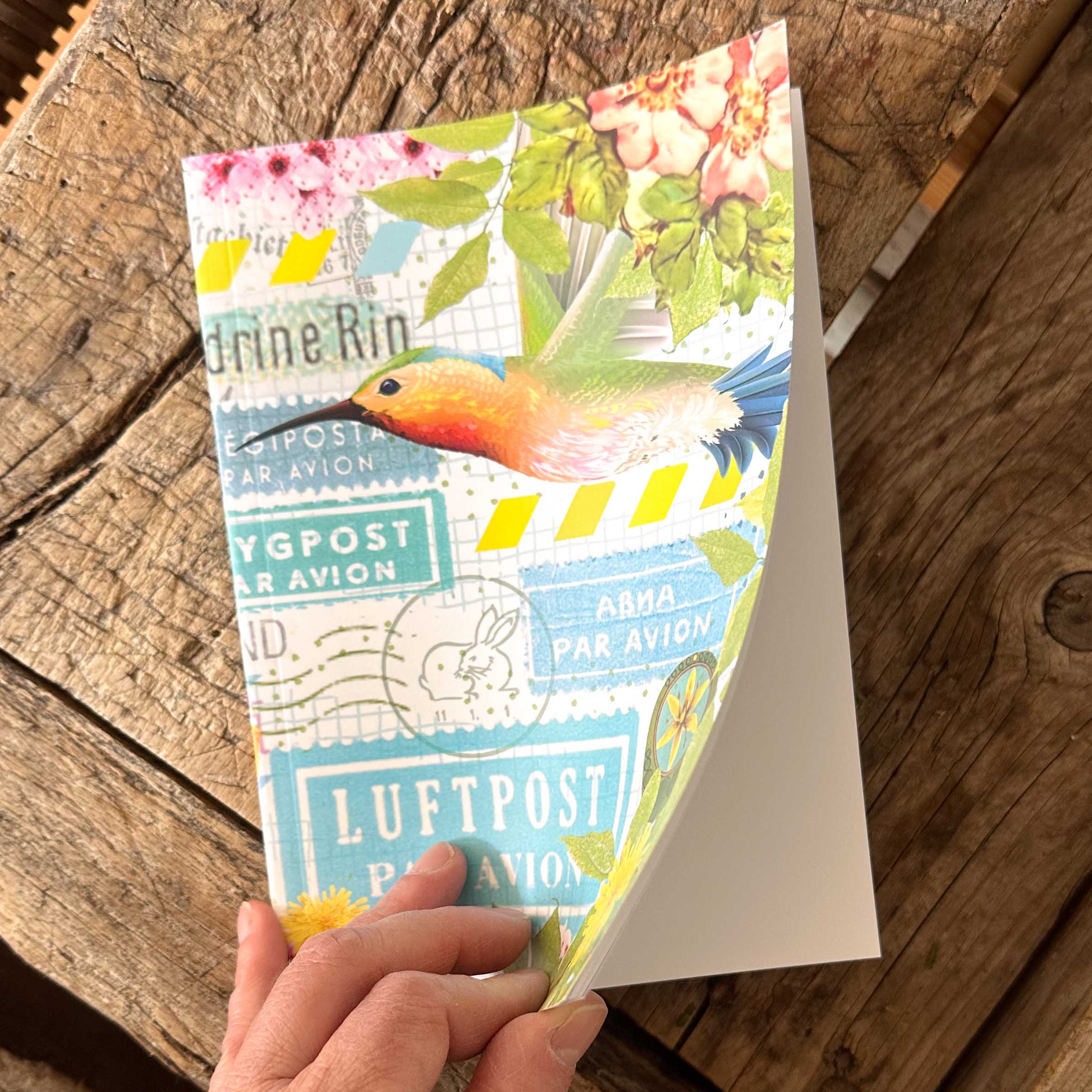 papersisters Booklet "Be happy Mailart"