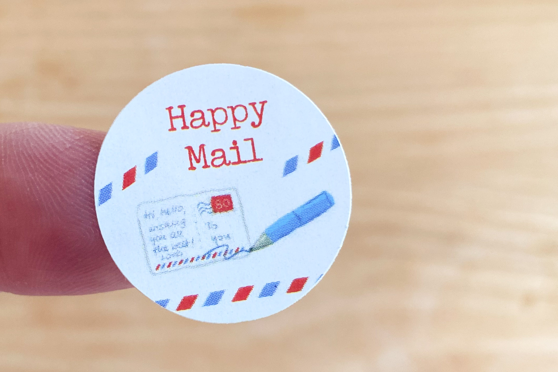 Happy Mail Sticker Set 50 pieces