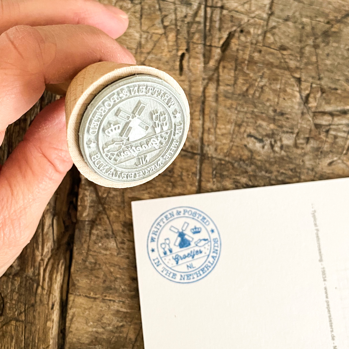 papersisters-rubberstamp-postmark-Netherlands-2-1 Rubberstamp Written and posted Netherlands