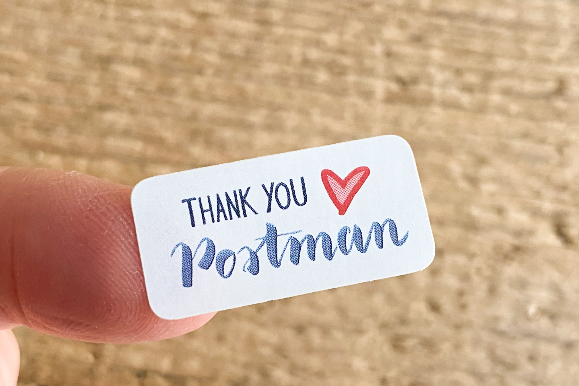 papersisters-Thank-you-Postman-Sticker-Aufkleber-Set-1 Thank you Postman Sticker Set