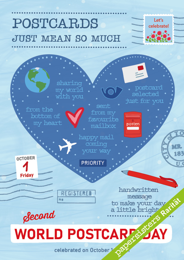 World Postcard Day 2021 - Limited Edition - Rarity