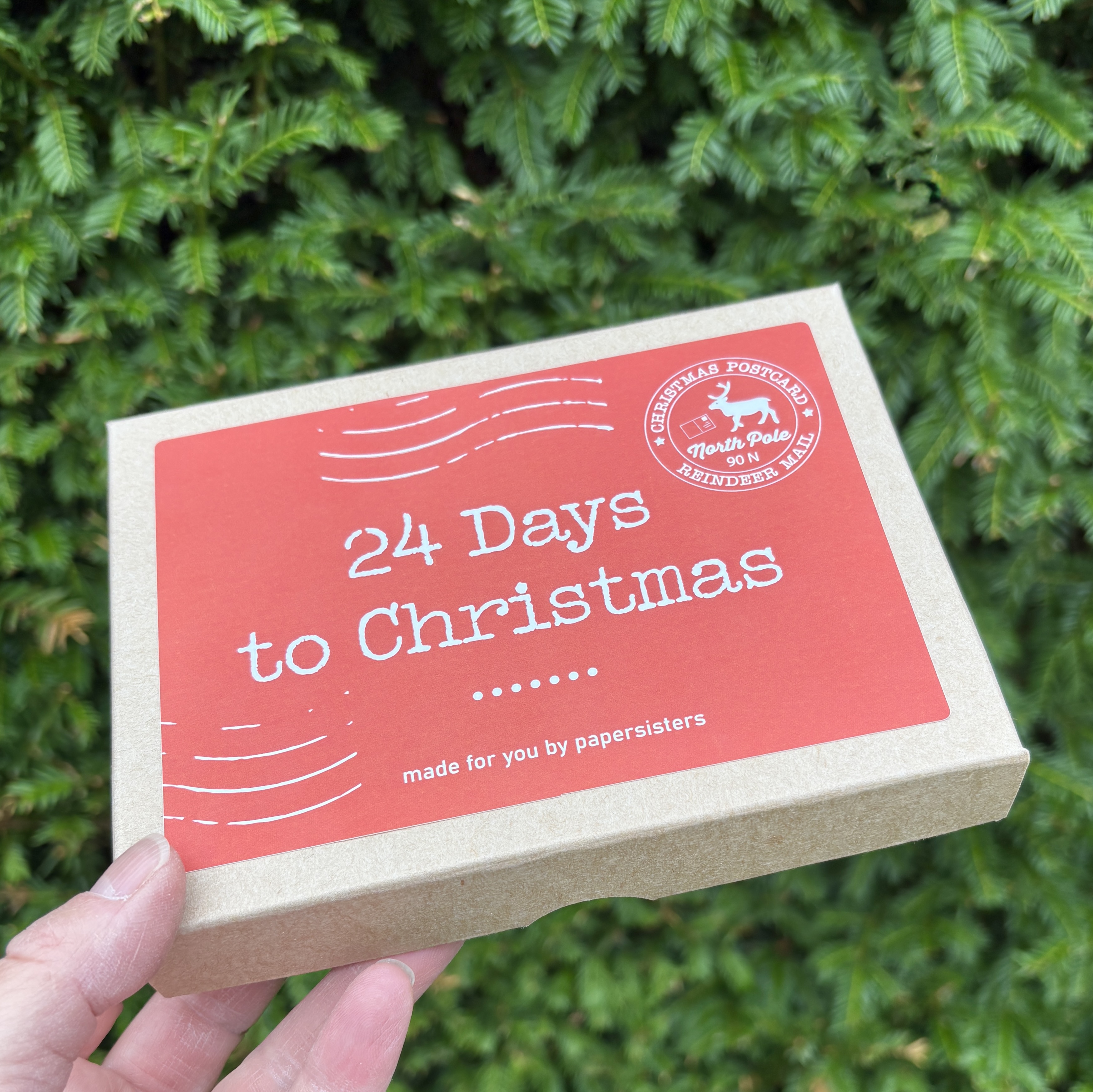 papersisters '24 Days to Christmas' Postcards & Pen Adventskalender 2026