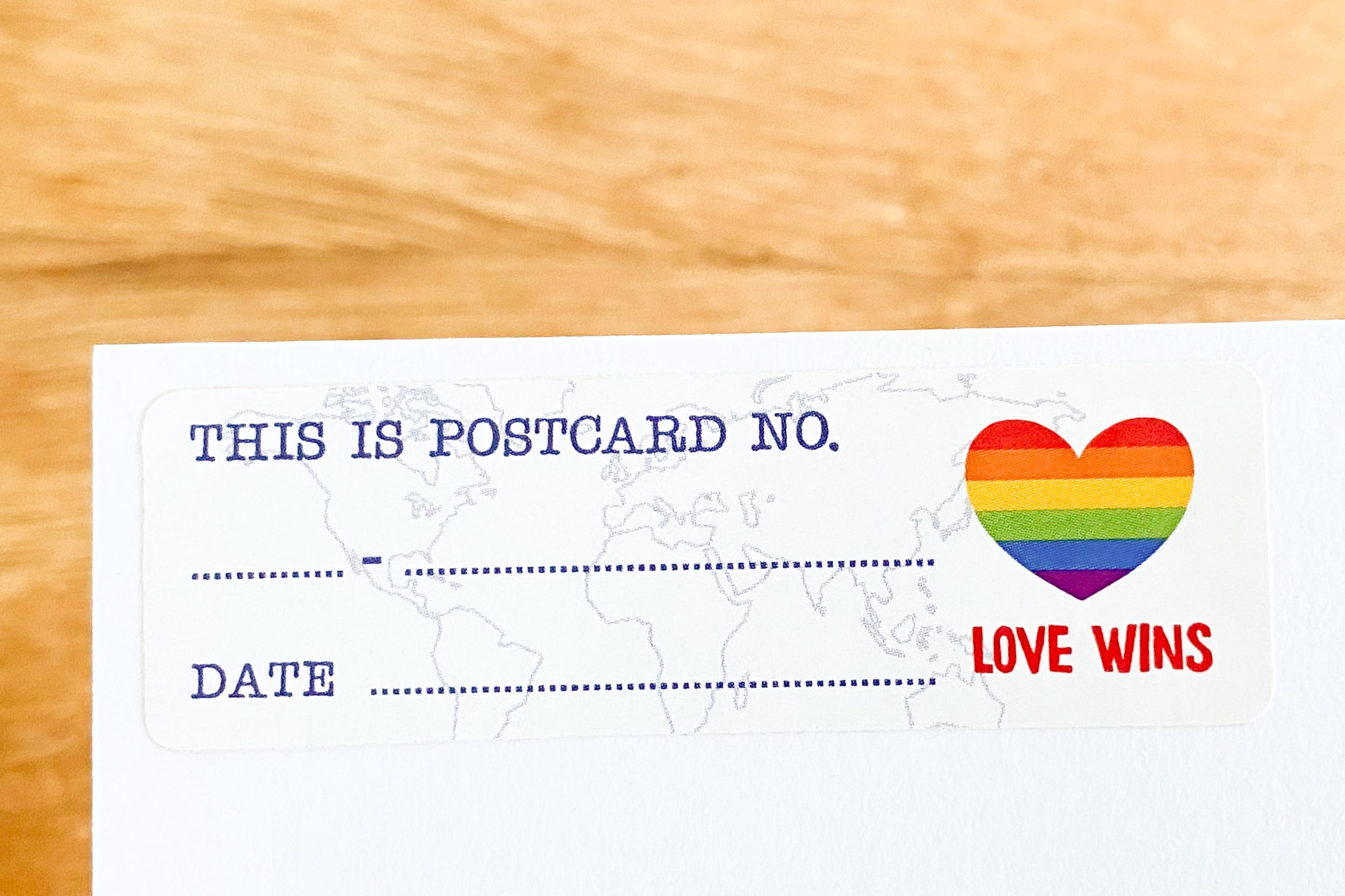 papersisters-Postcard-ID-Sticker-Postcrossing-Love-wins