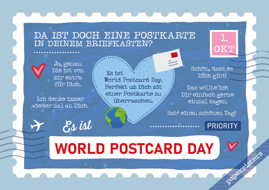 Es ist World Postcard Day!