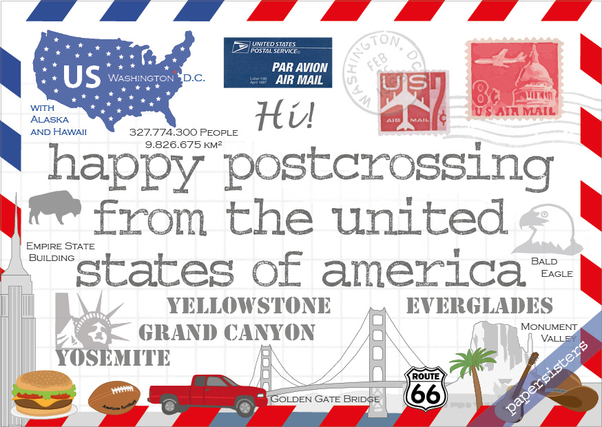 Happy Postcrossing US