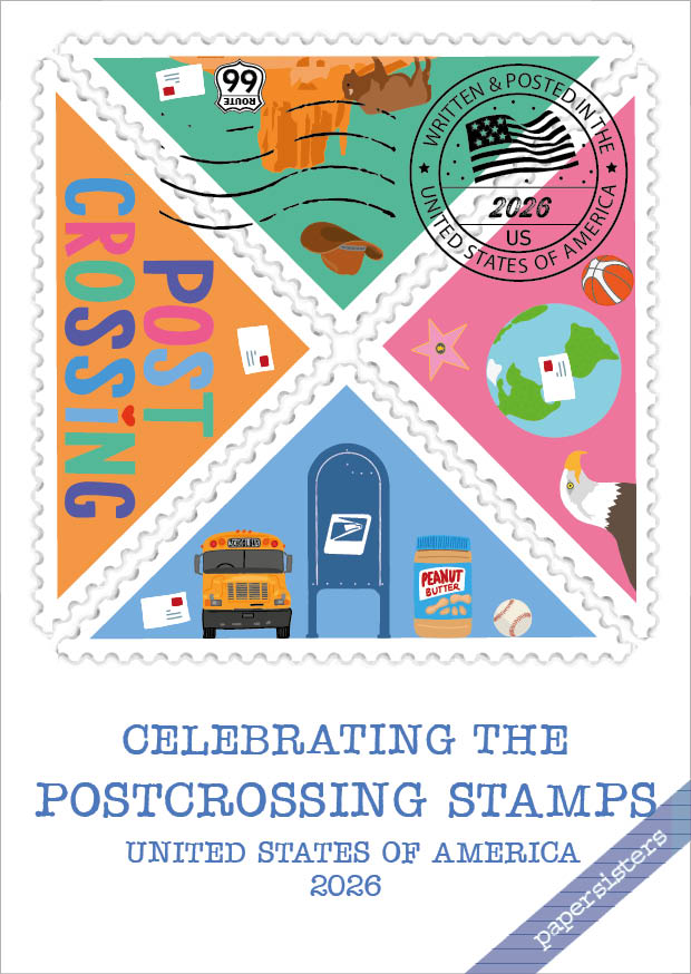 2026 Postcrossing Stamps USA