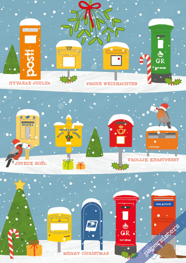 Christmas Mailboxes 