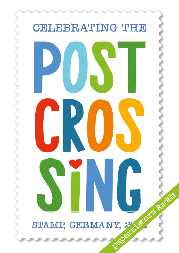 2022 Postcrossing stamp Germany * Rarität 