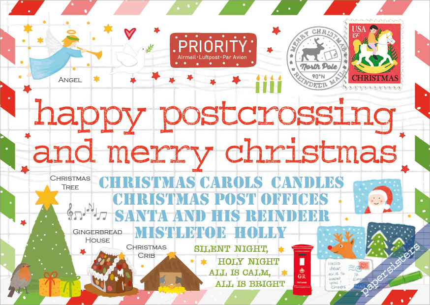 Happy Postcrossing - Merry Christmas 3rd Edition