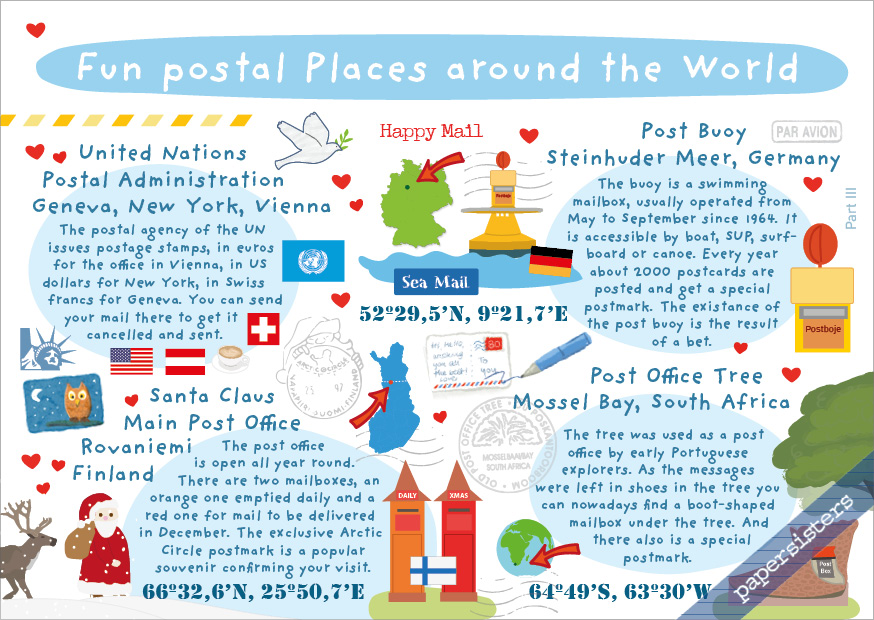 Fun Postal Places around the World III