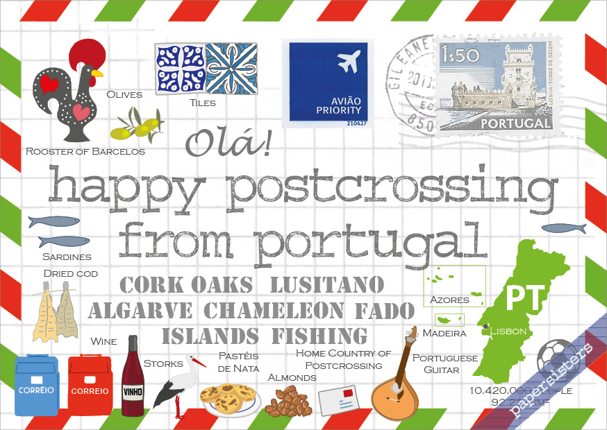Happy Postcrossing PT 2nd Edition