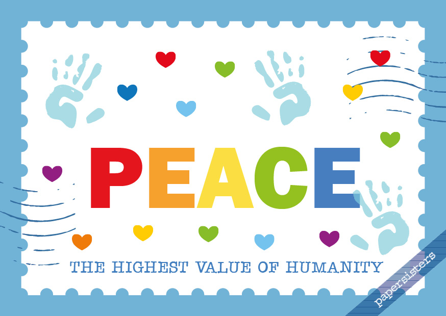 Peace & Humanity Stamp Europa