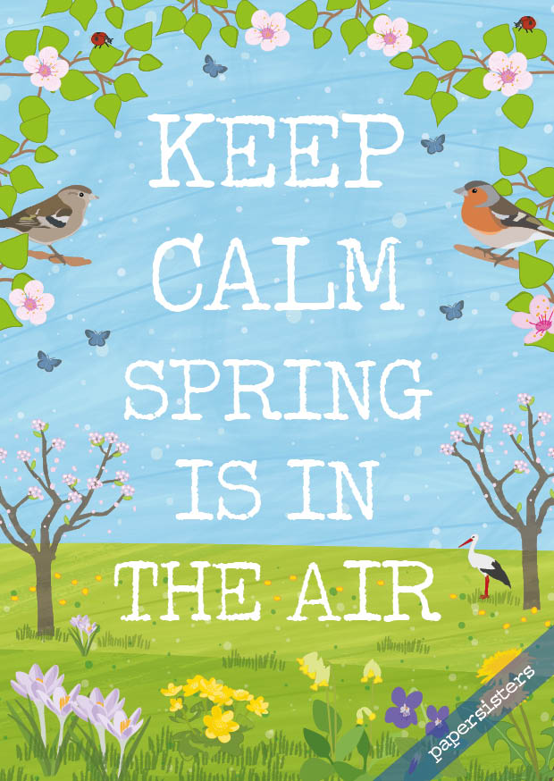 Keep calm Spring