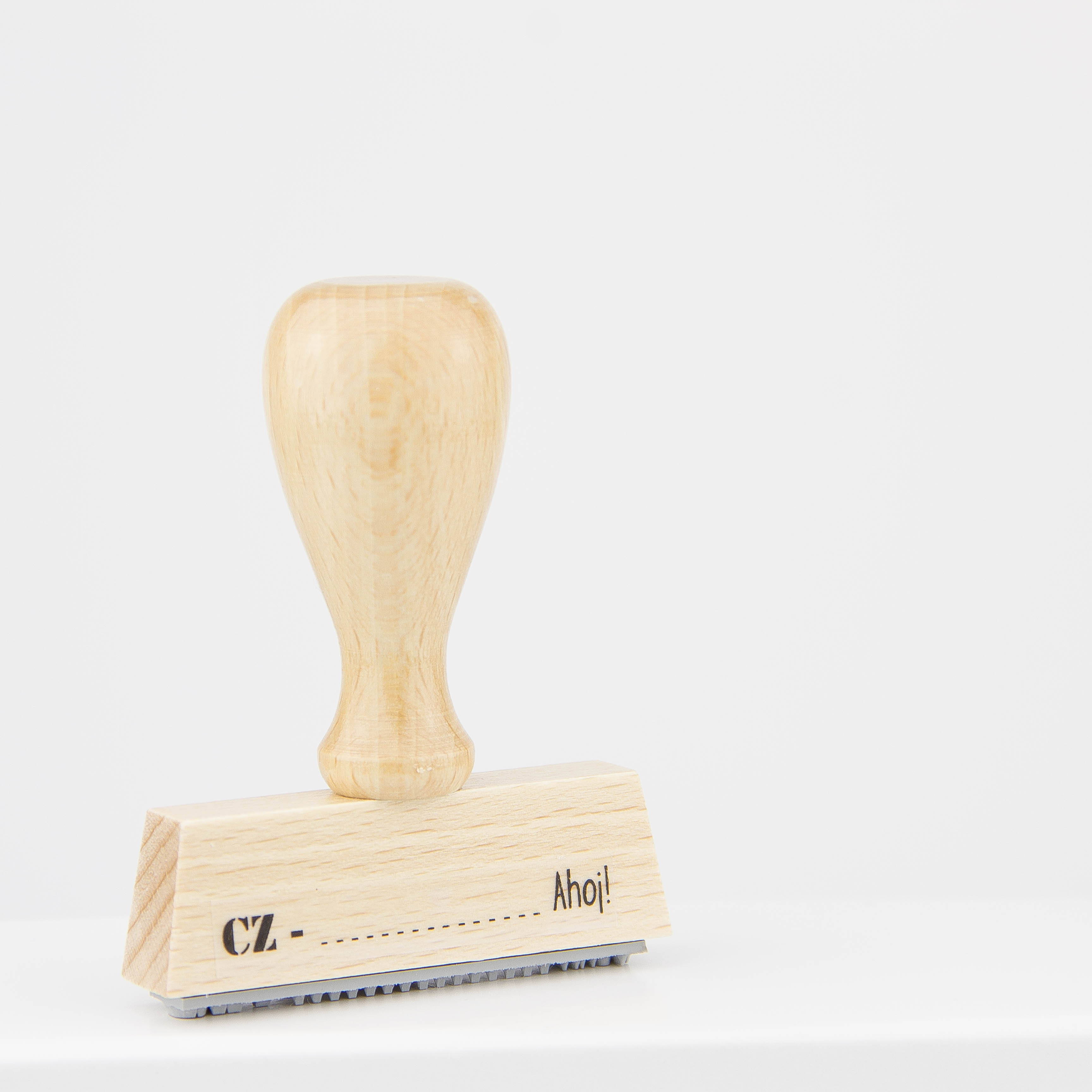 papersisters-Postcard-Id-CZ-Czechia-Stempel-rubberstamp CZ...Postcard ID Ahoj!