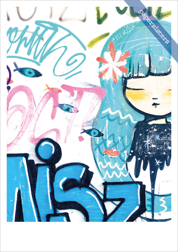 papersisters-Streetart-Postkarte-Postcard