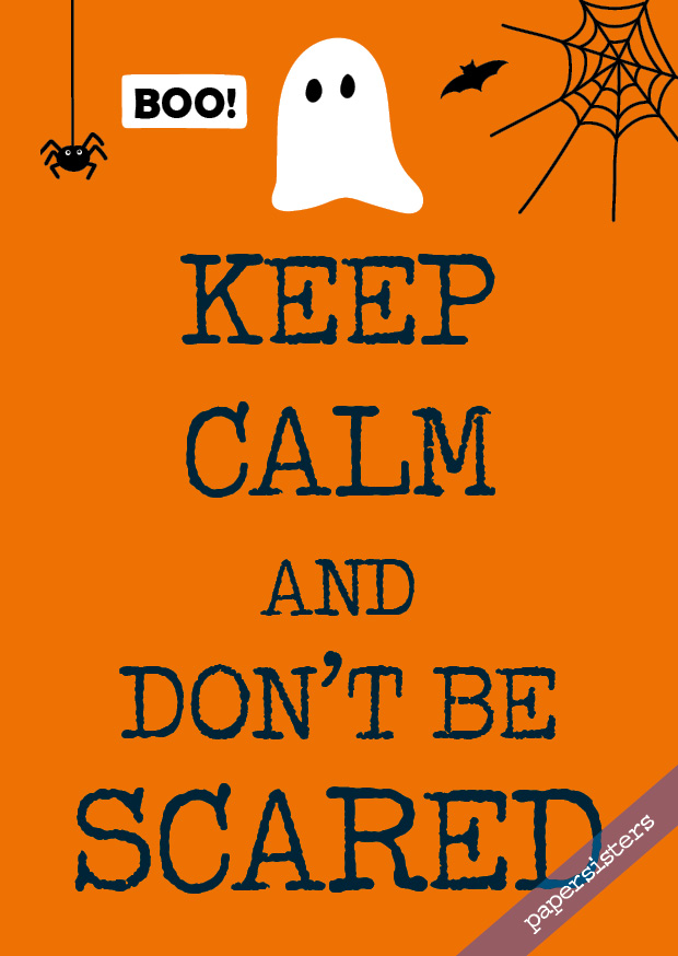 Keep calm - Boo!
