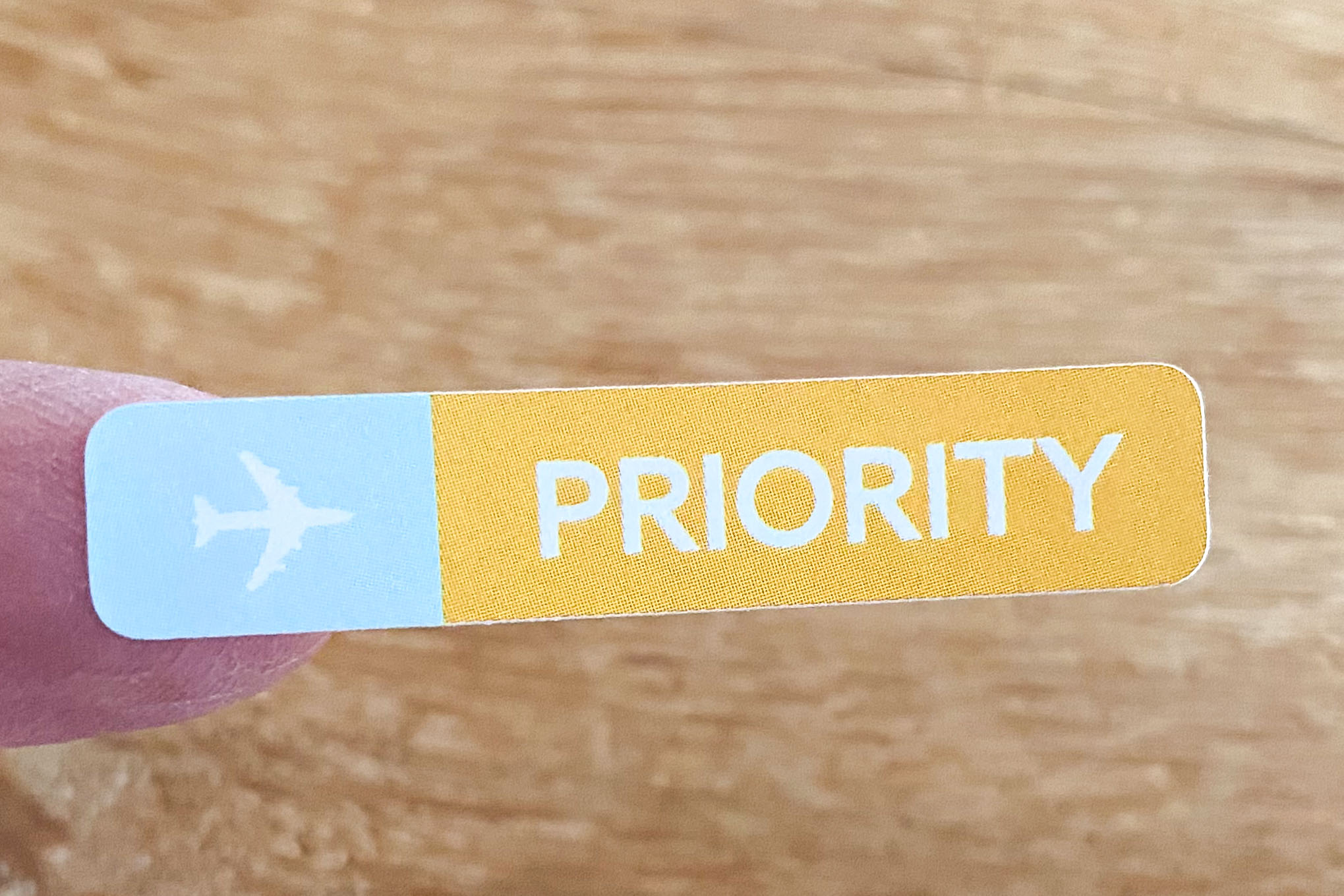 Fly Priority Sticker Set 60 Stück