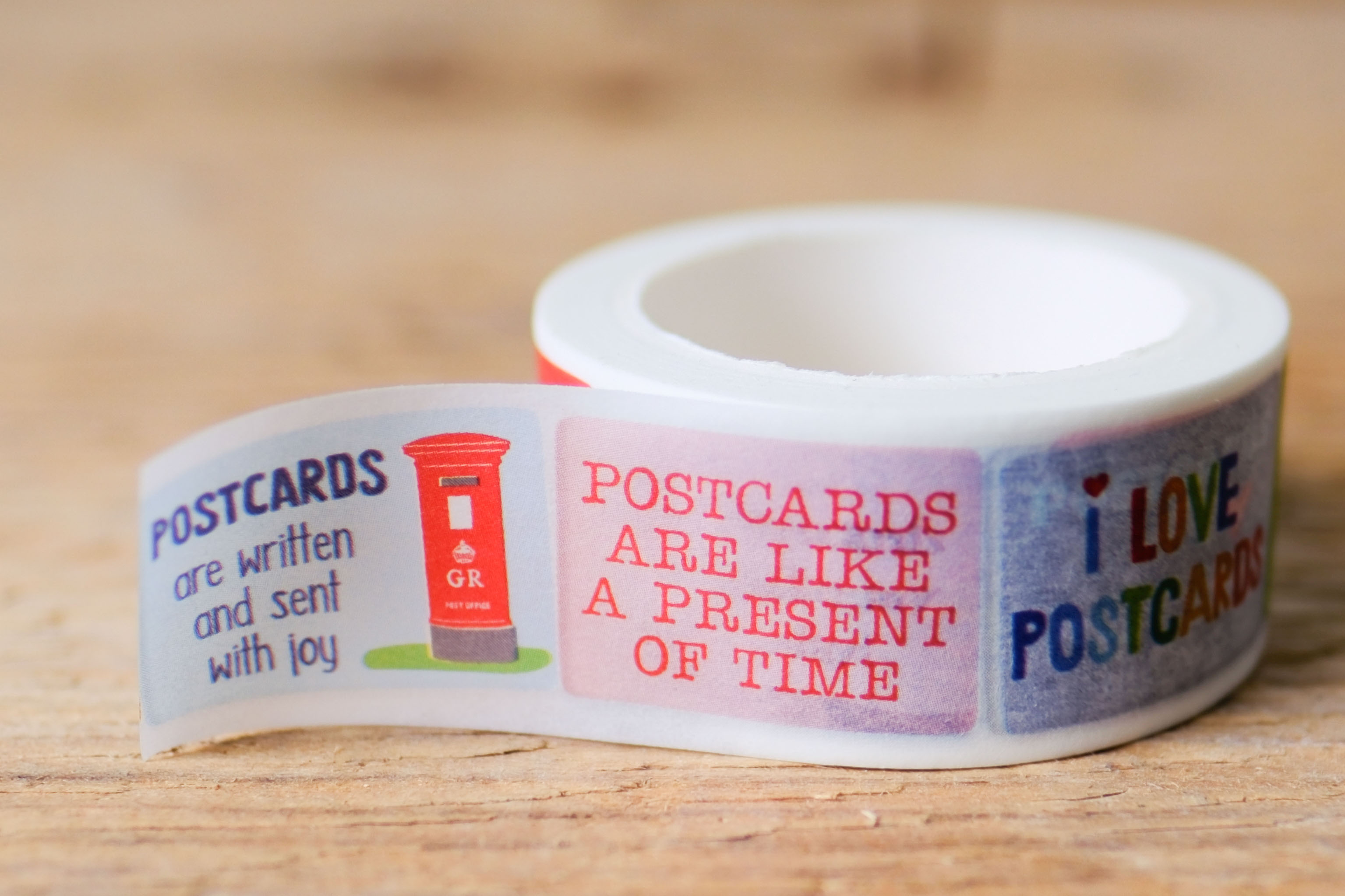 papersisters tape why i love postcards
