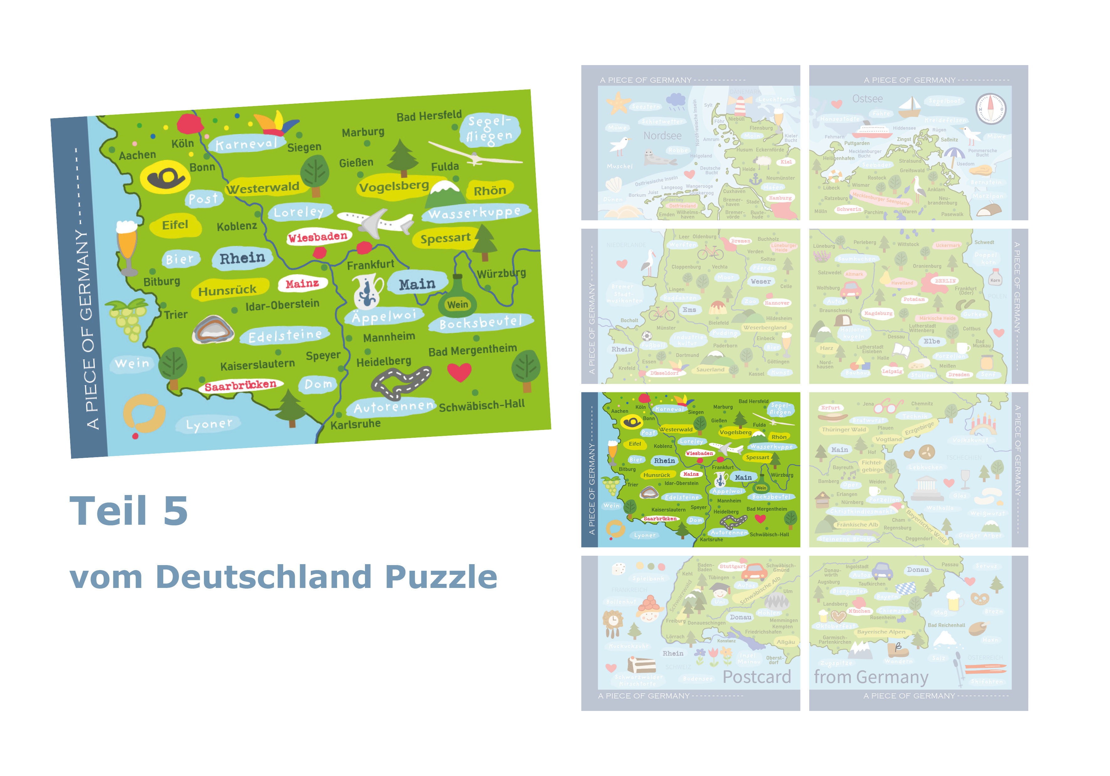 Deutschland Puzzle - Teil 5