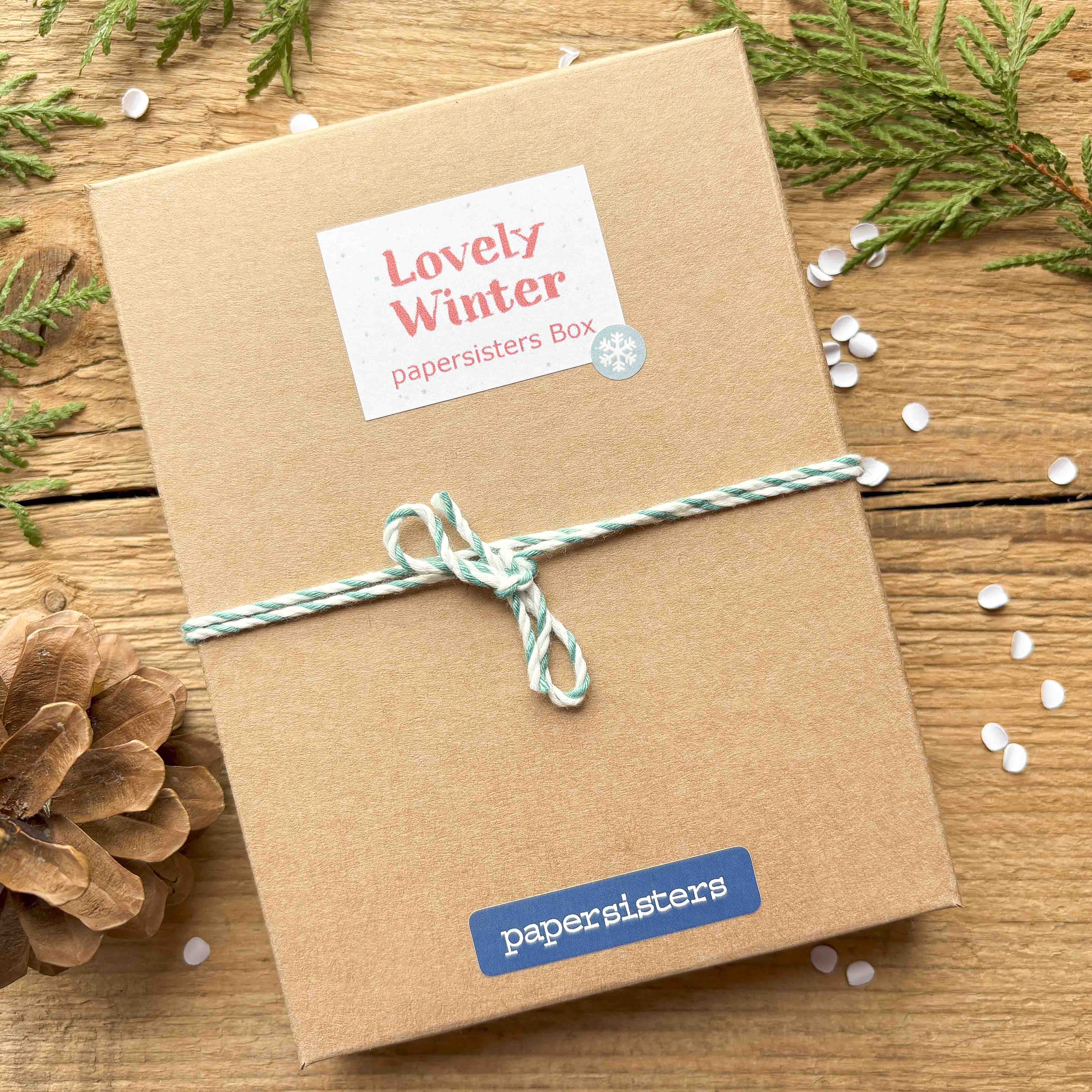 "Lovely Winter" papersisters Box