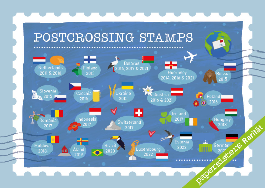 Postcrossing Stamps * Rarität