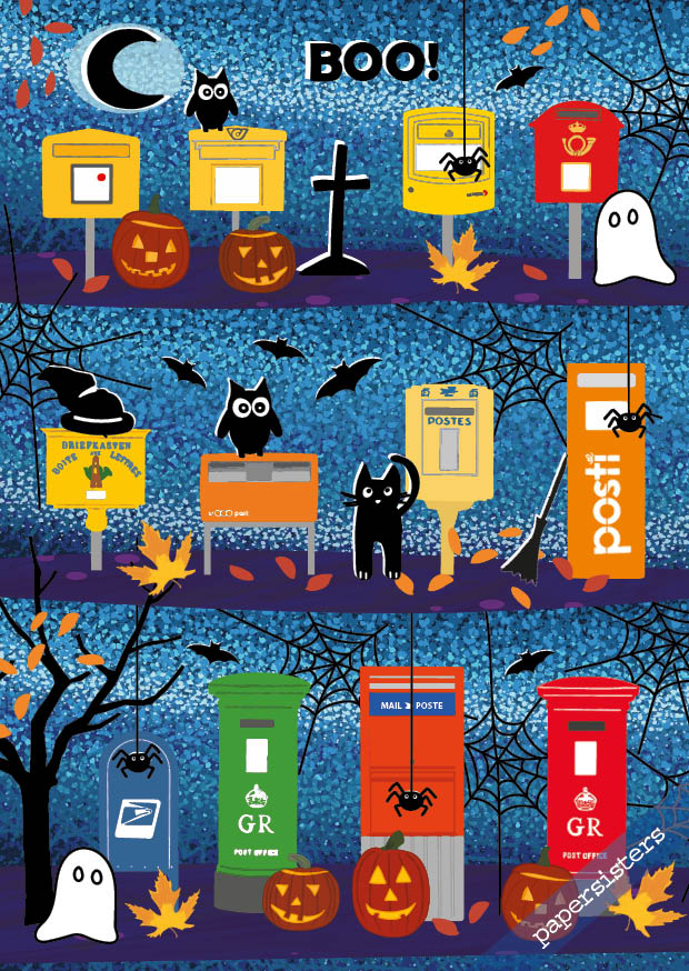 Halloween Mailboxes  Halloween Mailboxes