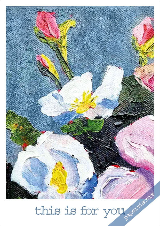 papersisters-Flower-Power-Postkarte-Postcard-for-you