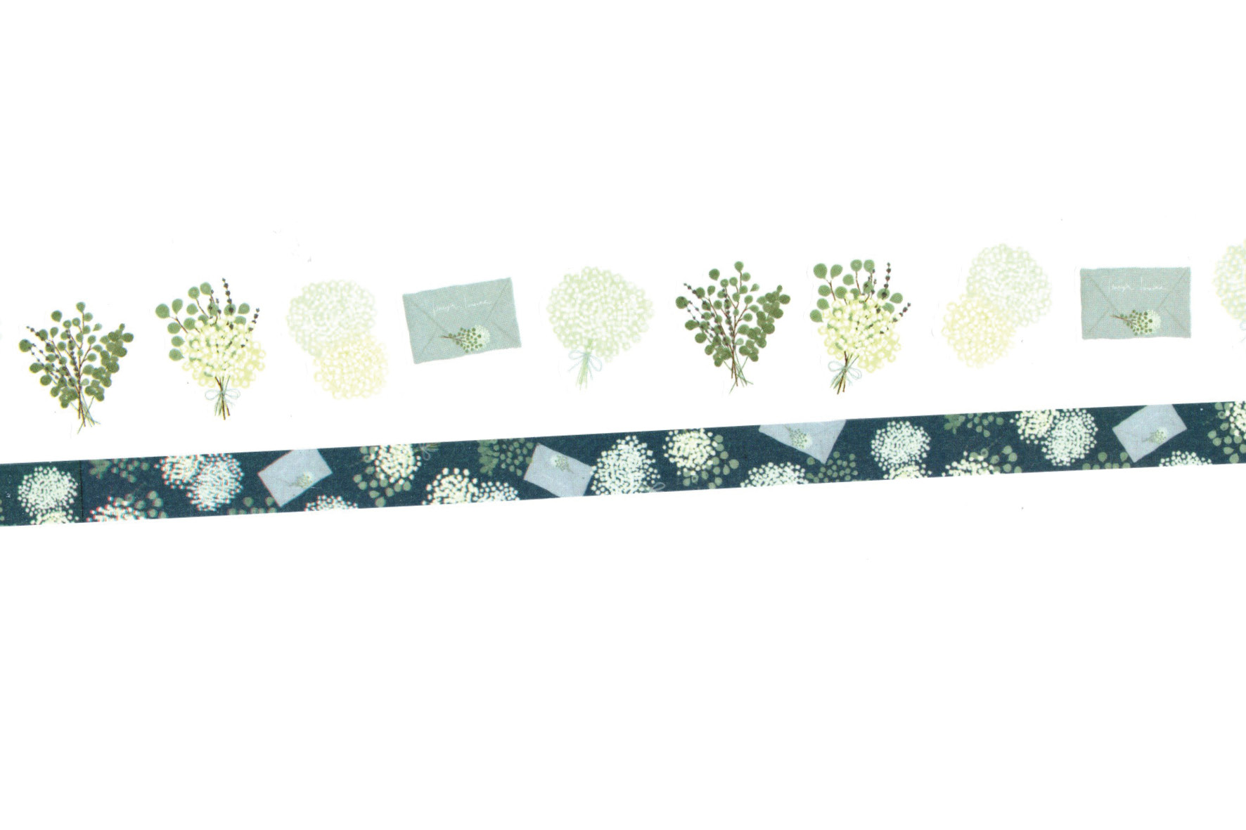 papersisters-Masking-Tape-Washi-Roll-Sticker-Hana-Kotoba-Mimosa-Flowers-Detail