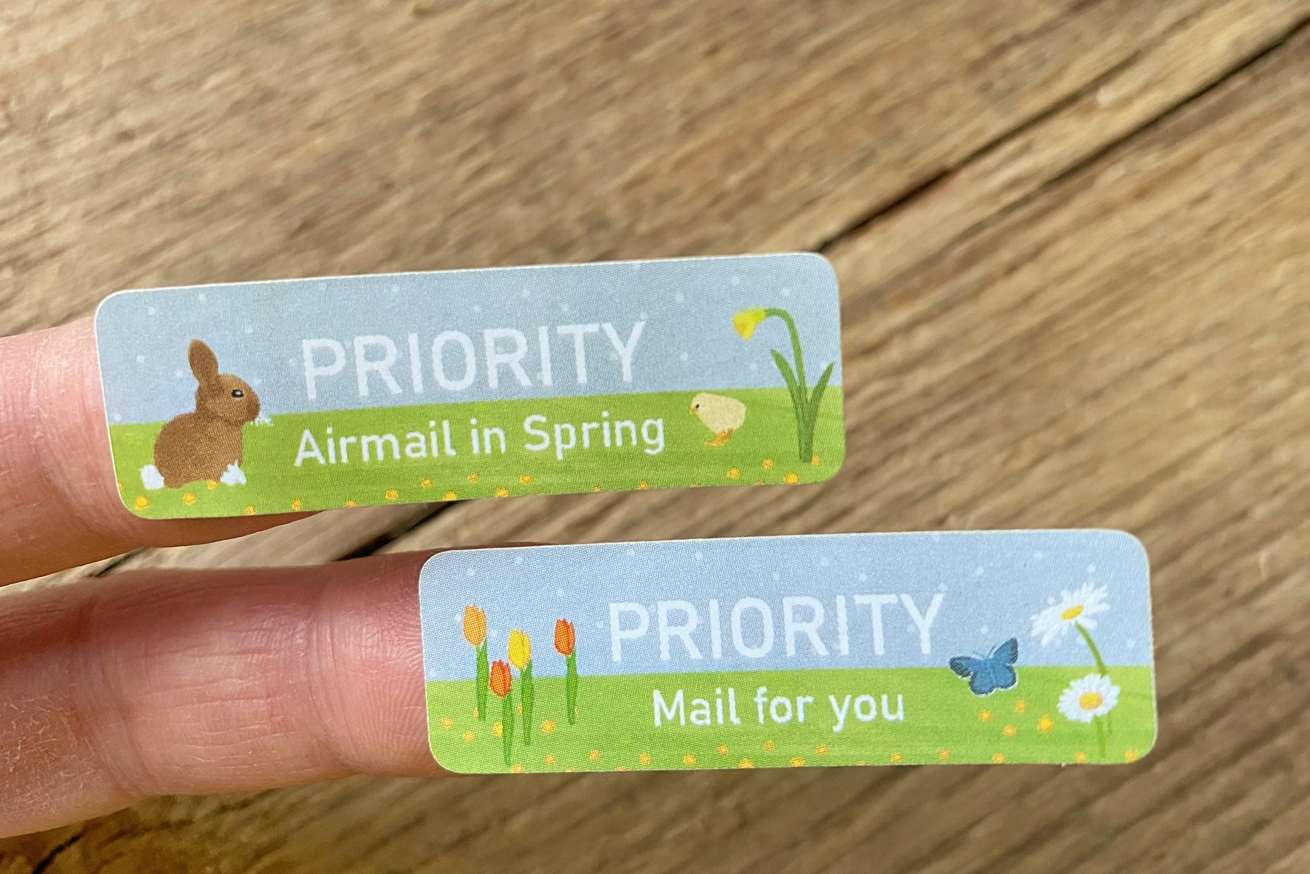 papersisters-Spring-Mail-Sticker-Aufkleber-Fr-hling Spring Mail Sticker Set