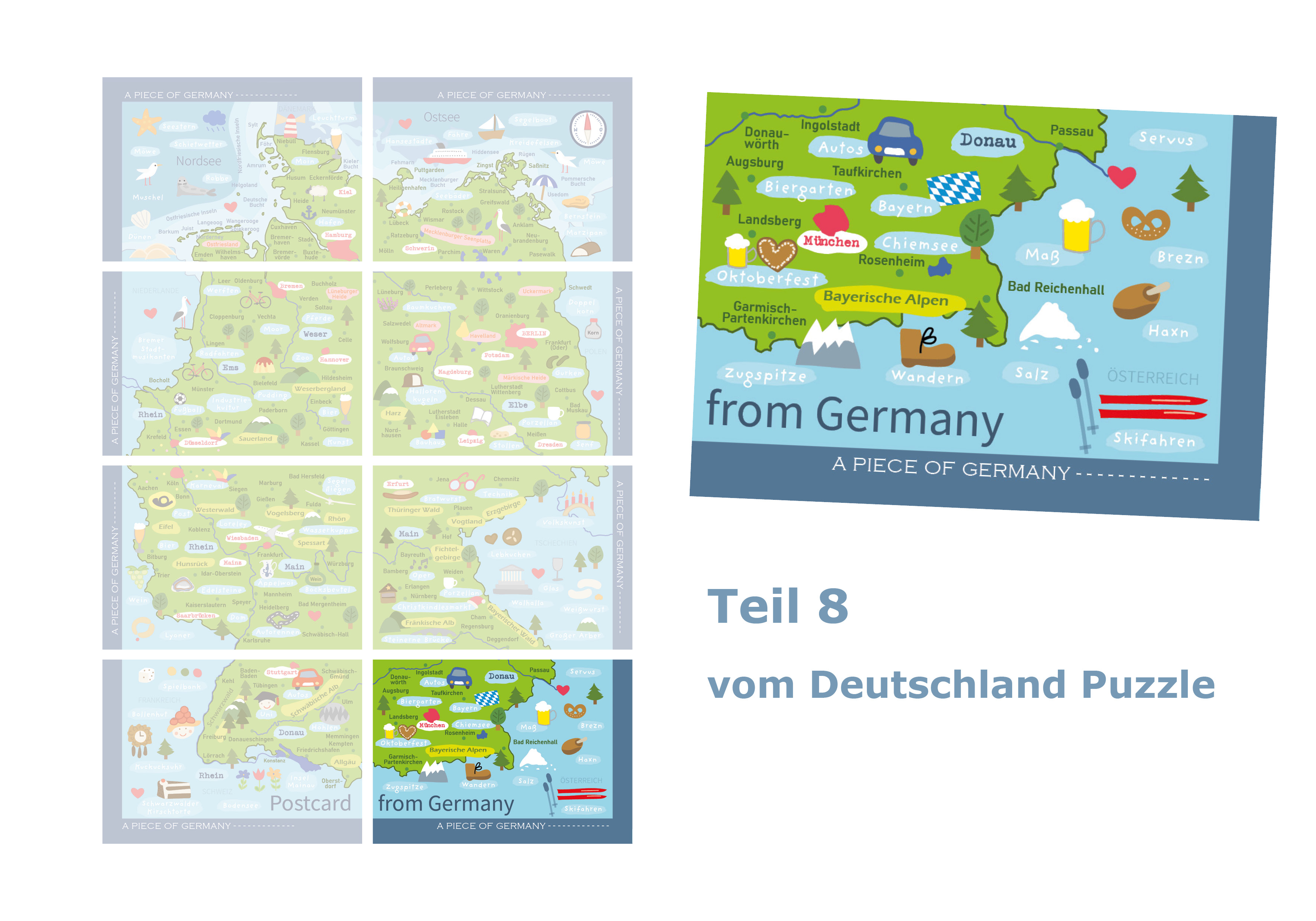 Deutschland Puzzle - Teil 8