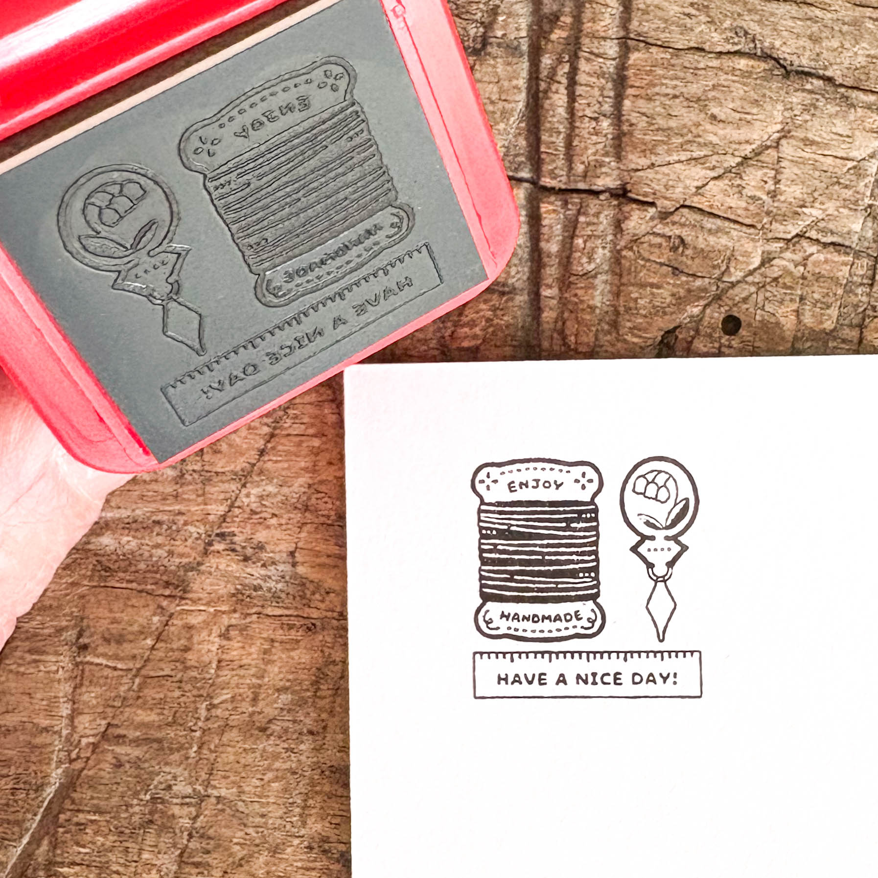 Stempel "Sewing Set" 