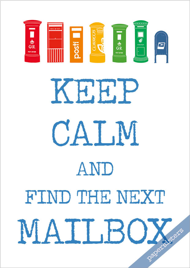 Keep calm find Mailbox